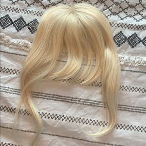 BRAND NEW - Insert Name Here clip in bangs